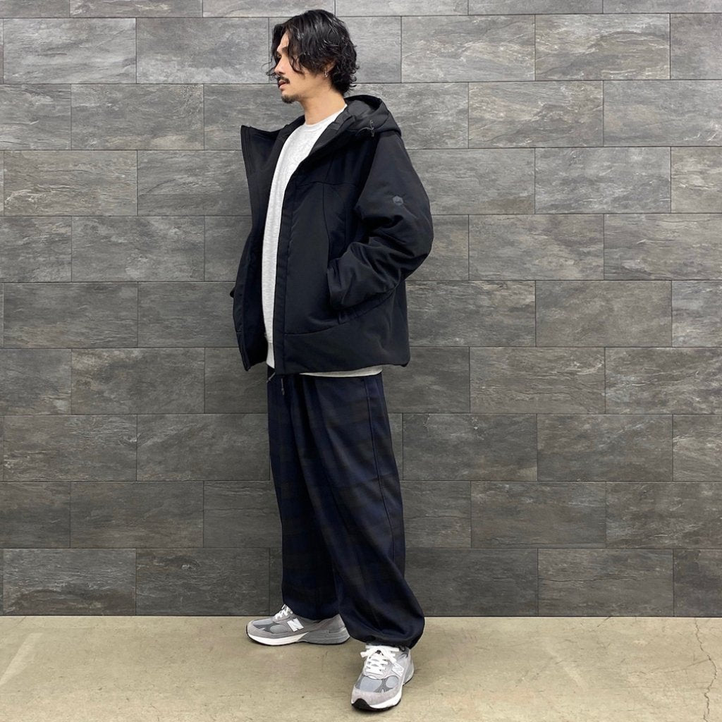 TECH WIDE EASY 2P TROUSER PLAIDS #BLACK WATCH [BP-36022W]