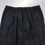 TECH WIDE EASY 2P TROUSER PLAIDS #BLACK WATCH [BP-36022W]