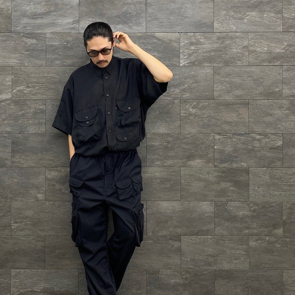 TECH PERFECT 釣魚褲 #黑色 [BP-40022W]