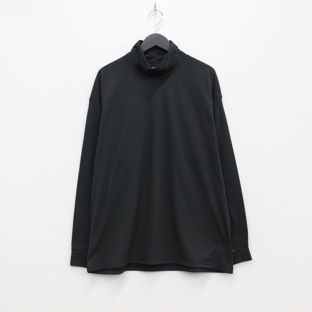 TECH HIGH NECK TEE #BLACK [BE-35022W]