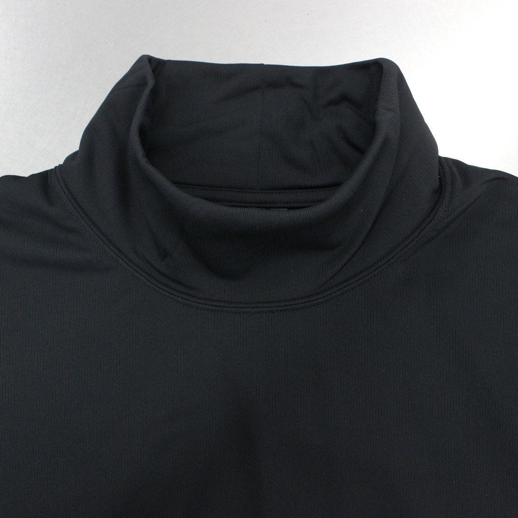 TECH HIGH NECK TEE #BLACK [BE-35022W]