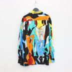 HAWAIIAN SHIRT L/S -TYPE 1- #BLACK [22FWE-WMS-HI02]