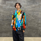 HAWAIIAN SHIRT L/S -TYPE 1- #BLACK [22FWE-WMS-HI02]