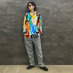 HAWAIIAN SHIRT L/S -TYPE 1- #WHITE [22FWE-WMS-HI02]