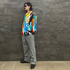 HAWAIIAN SHIRT L/S -TYPE 1- #WHITE [22FWE-WMS-HI02]
