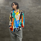 HAWAIIAN SHIRT L/S -TYPE 1- #WHITE [22FWE-WMS-HI02]