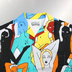 HAWAIIAN SHIRT L/S -TYPE 1- #WHITE [22FWE-WMS-HI02]