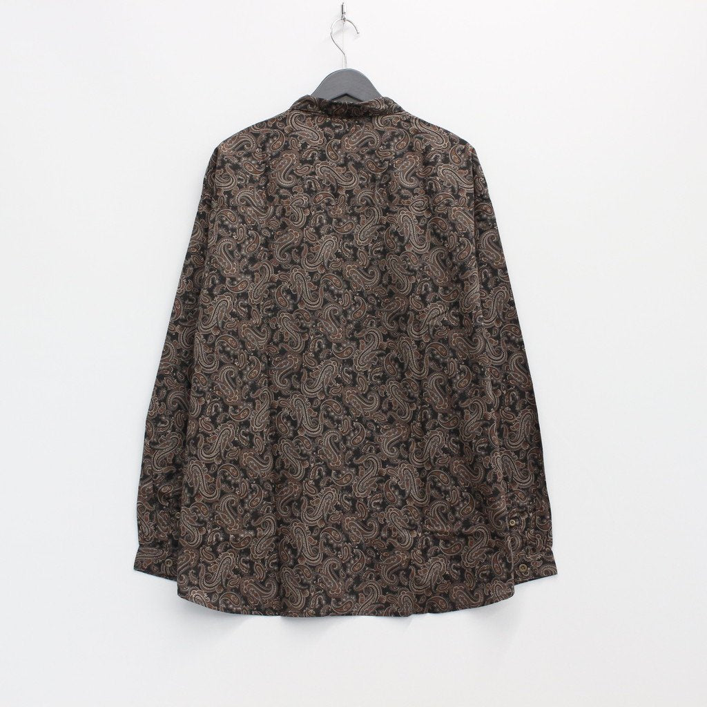 Nasngwam. | ナスングワム BOTEH SHIRTS #BLACK [S0352102] – cocorozashi