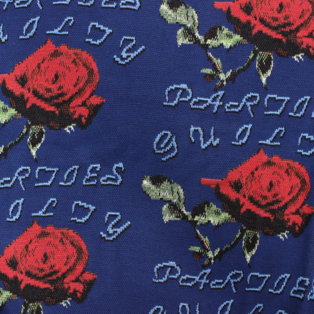 JACQUARD SWEATER #NAVY [22FWE-WMK-KN01]