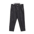 CREASE DENIM PANTS #BLACK [RP0323304]
