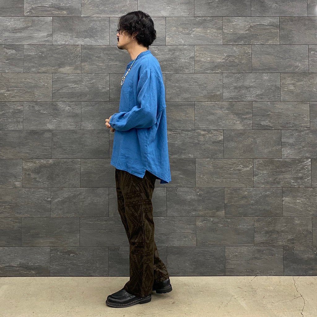 Nasngwam. | ナスングワム SOUTH FLARE PANTS #NATIVE BROWN [P0413304]