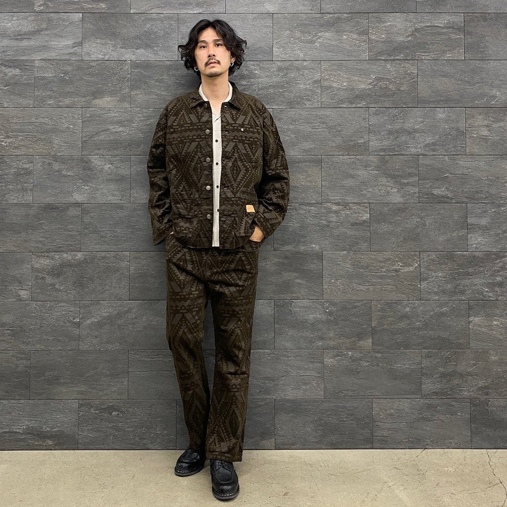 SOUTH FLARE PANTS #NATIVE BROWN [P0413304]