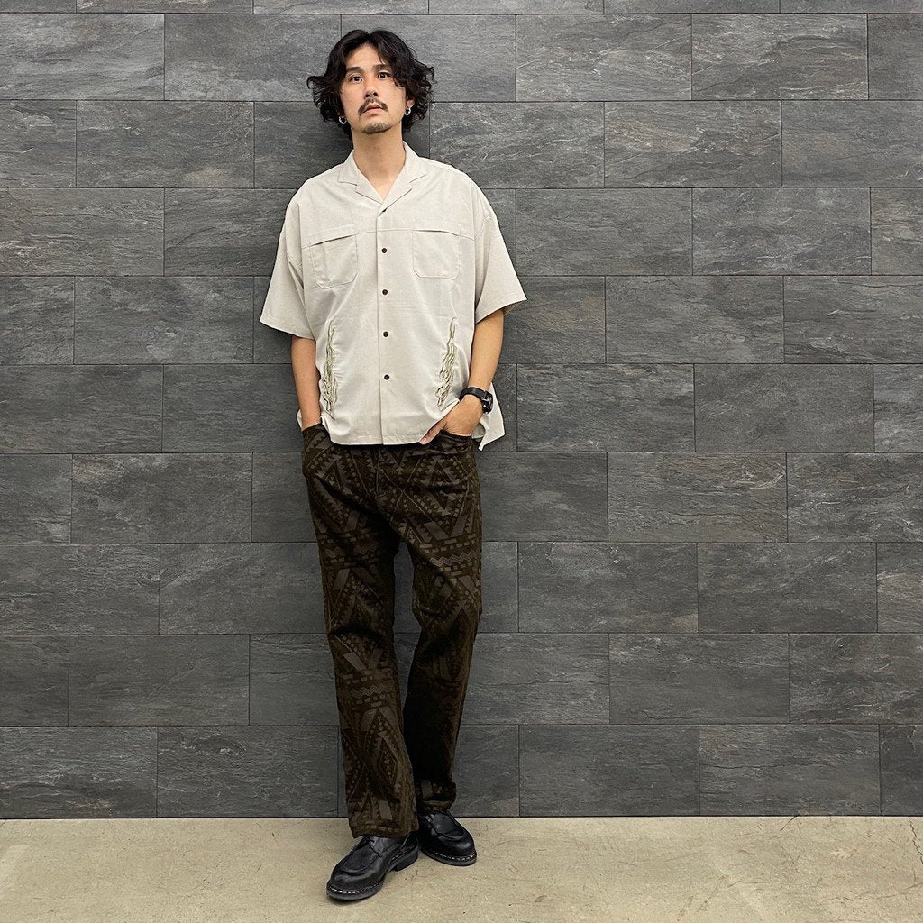 SOUTH FLARE PANTS #NATIVE BROWN [P0413304]