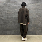 TECH WIDE EASY 2P TROUSERS FLANNEL #BROWN [BP-34022W]