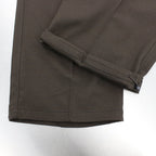 TECH WIDE EASY 2P TROUSERS FLANNEL #BROWN [BP-34022W]