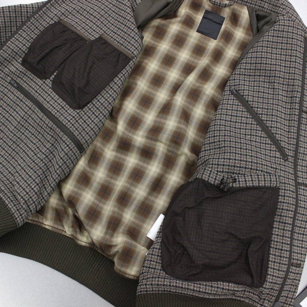 TECH SPORTS JACKET TWEED #GUNCLUB [BJ-29022W]
