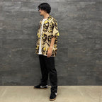 56 TATTOO STUDIO | HAWAIIAN SHIRT S/S -TYPE 2- #BEIGE [56TS-WM-HI12]