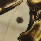 56 TATTOO STUDIO | HAWAIIAN SHIRT L/S -TYPE 2- #BEIGE [56TS-WM-HI13]