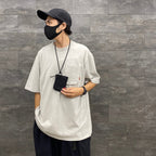 SPEAK EASY | L ZIP WALLET #BLACK [22SU-A03]