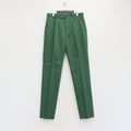 PLEATED TROUSERS #GREEN [22FWE-WMP-TR01]