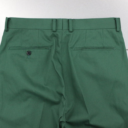 ht_PLEATED TROUSERS #GREEN [22FWE-WMP-TR01]