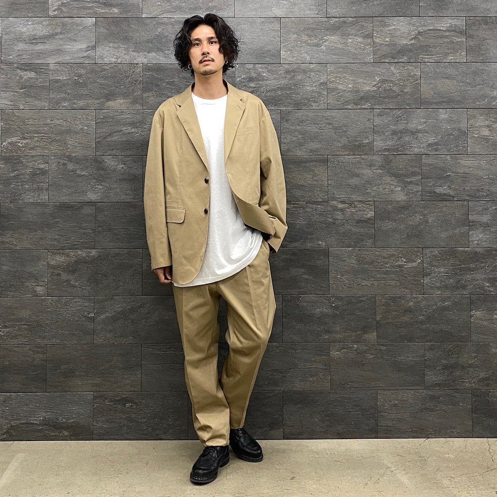 WACKO MARIA | ワコマリア UNCONSTRUCTED JACKET #BEIGE [22FWE-WMO