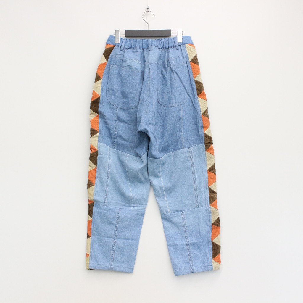 BARBARIAN LINE PANTS #DENIM [RP0408302]