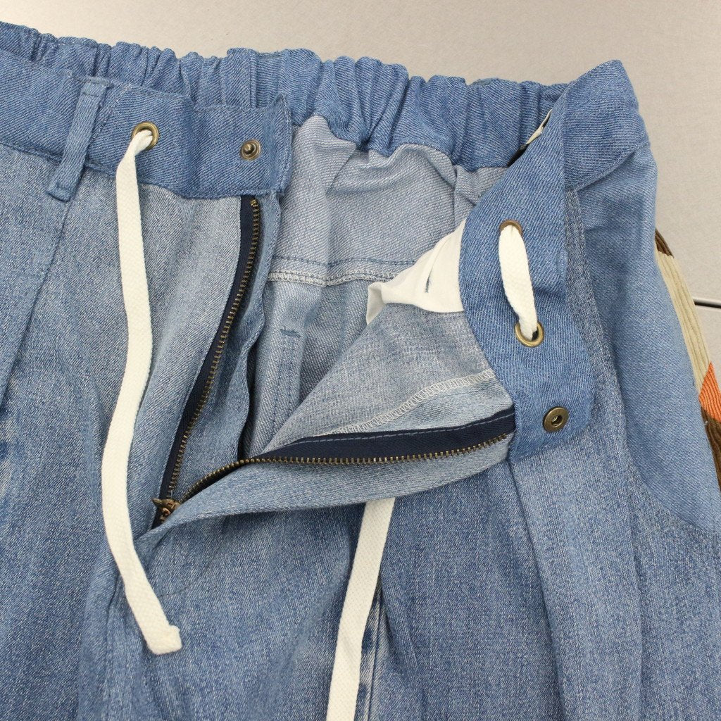 野蠻人線條長褲#DENIM [RP0408302]