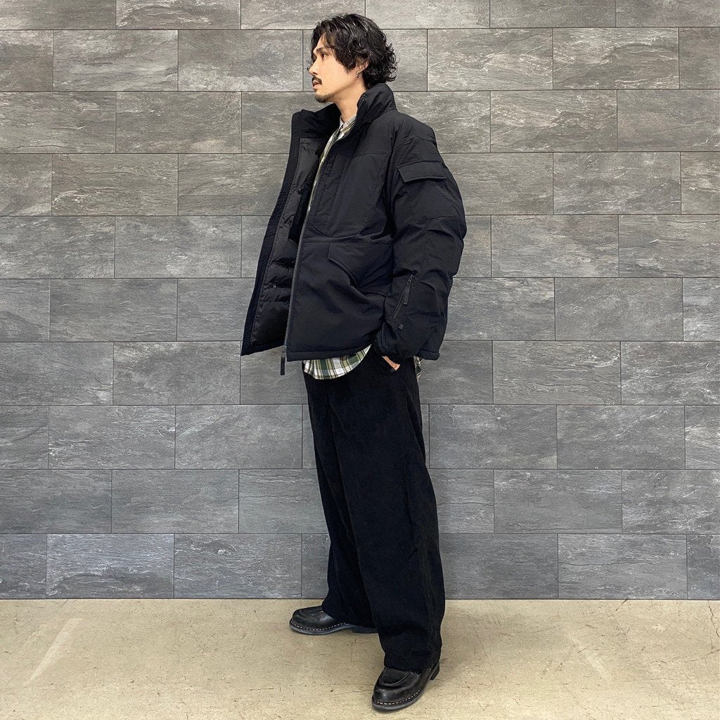 TECH PADDING MIL JACKET 2022 #BLACK [BW-22022W]