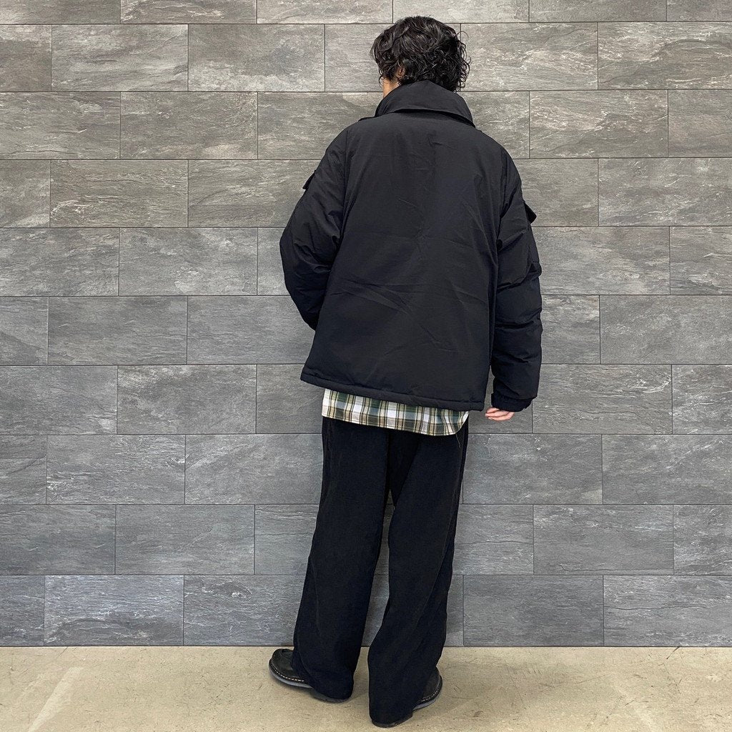 TECH PADDING MIL JACKET 2022 #BLACK [BW-22022W]