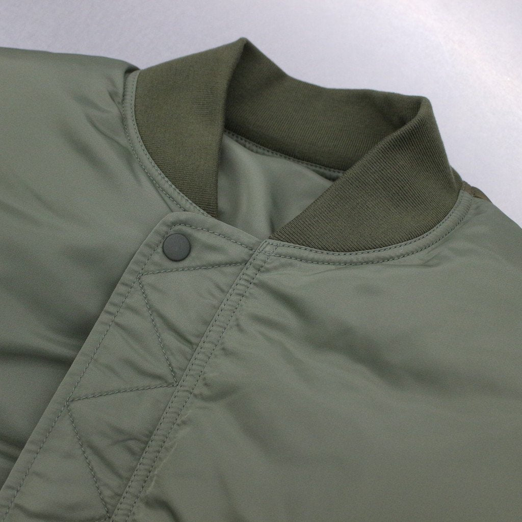 TECH REVERSIBLE MA-1 #SAGE [BW-27022W]