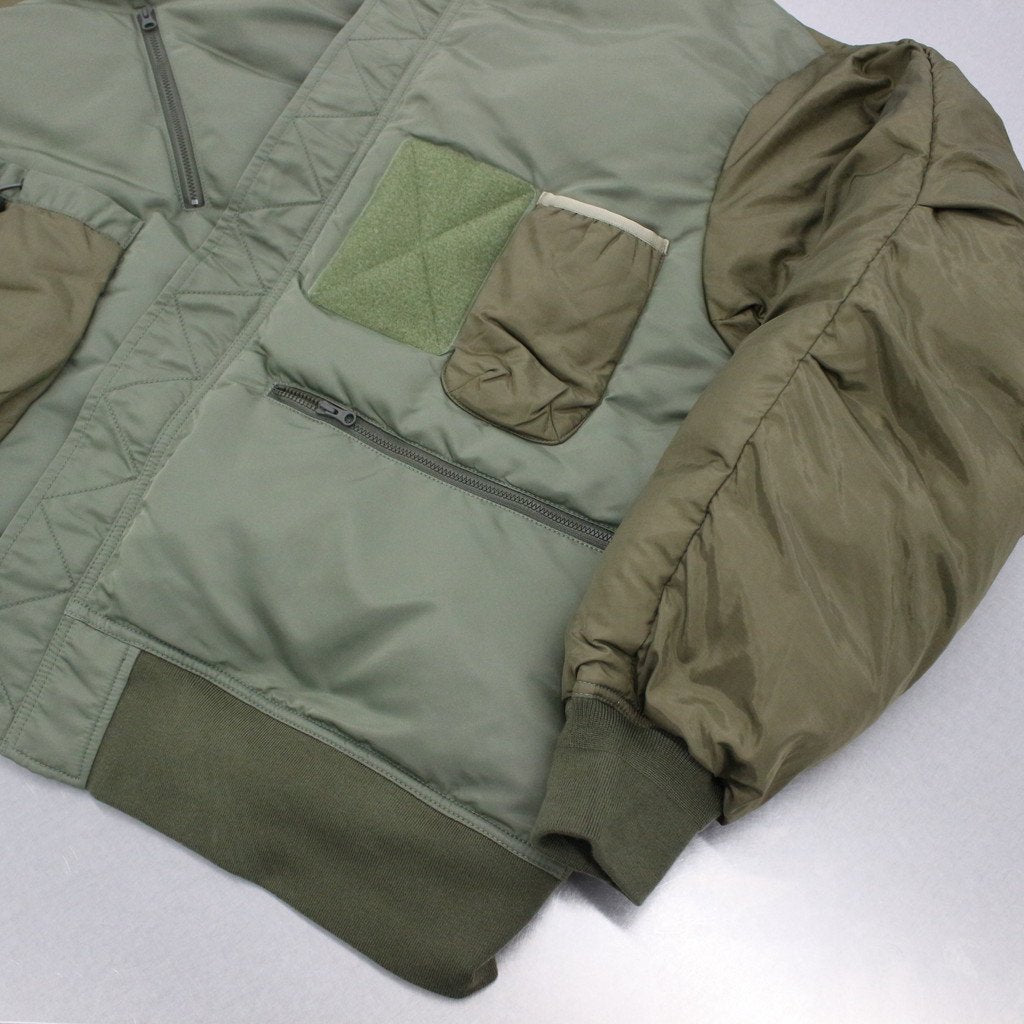 TECH REVERSIBLE MA-1 #SAGE [BW-27022W]