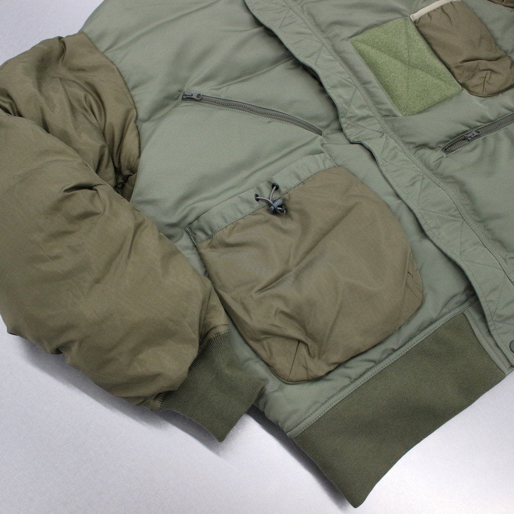 TECH REVERSIBLE MA-1 #SAGE [BW-27022W]