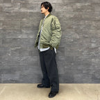 TECH REVERSIBLE MA-1 #SAGE [BW-27022W]