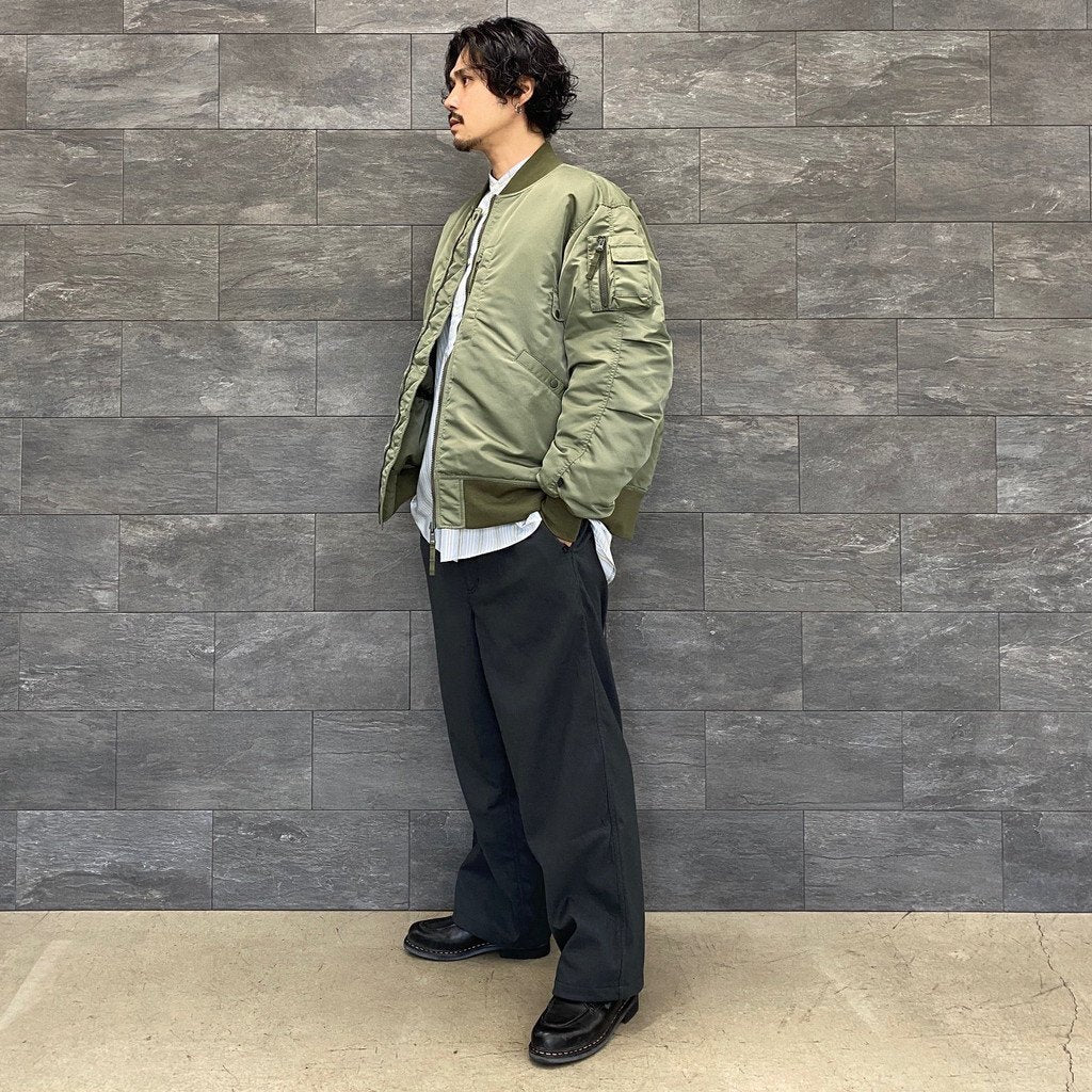 TECH REVERSIBLE MA-1 #SAGE [BW-27022W]