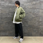 TECH REVERSIBLE MA-1 #SAGE [BW-27022W]