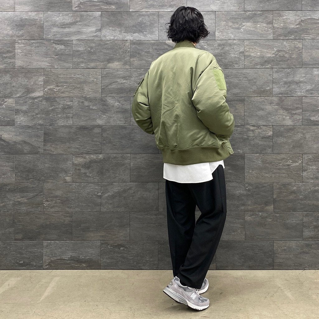 TECH REVERSIBLE MA-1 #SAGE [BW-27022W]