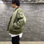 TECH REVERSIBLE MA-1 #SAGE [BW-27022W]