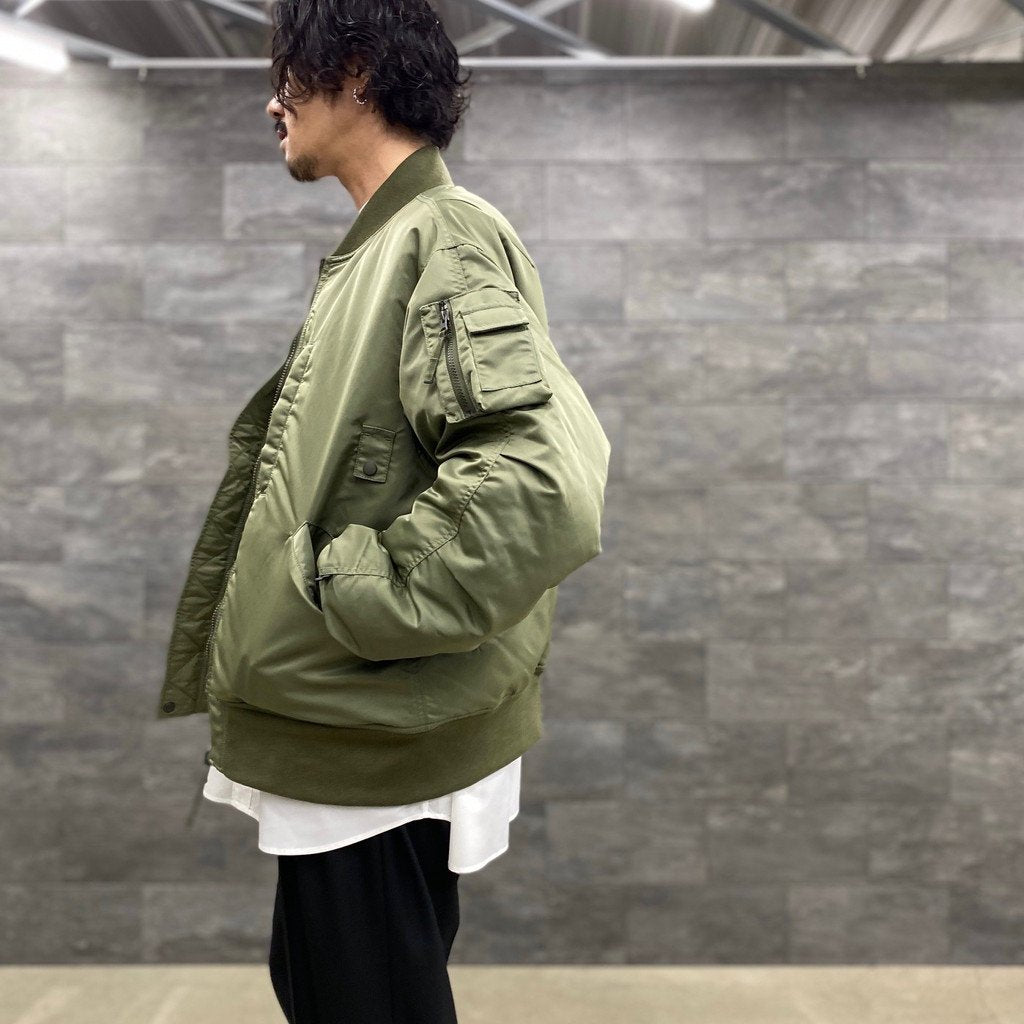 TECH REVERSIBLE MA-1 #SAGE [BW-27022W]