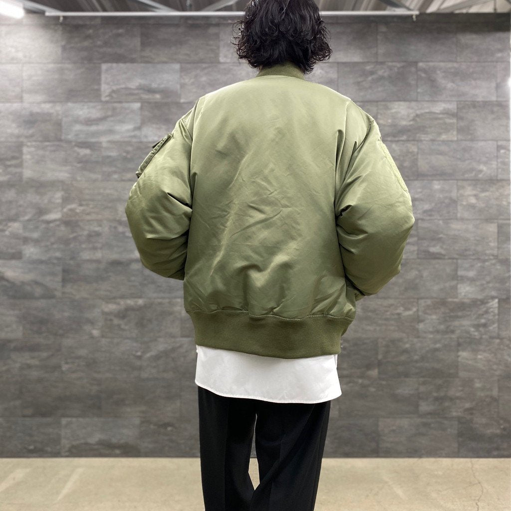 TECH REVERSIBLE MA-1 #SAGE [BW-27022W]