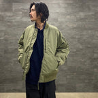 TECH REVERSIBLE MA-1 #SAGE [BW-27022W]