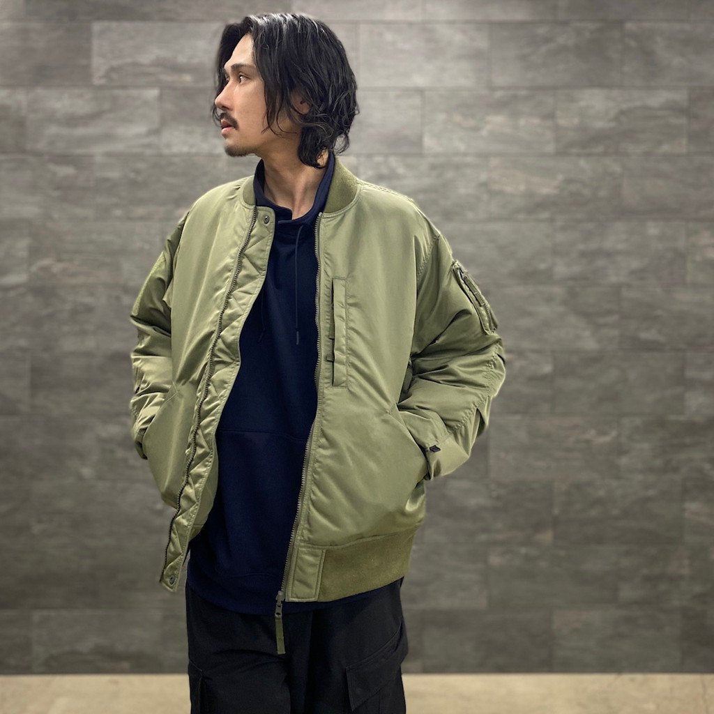 TECH REVERSIBLE MA-1 #SAGE [BW-27022W]