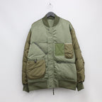 TECH REVERSIBLE MA-1 #SAGE [BW-27022W]