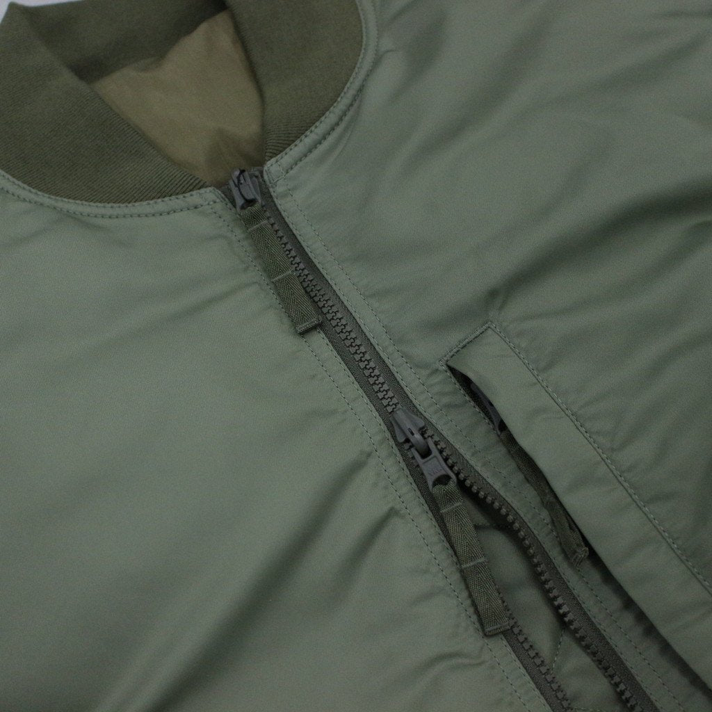 TECH REVERSIBLE MA-1 #SAGE [BW-27022W]