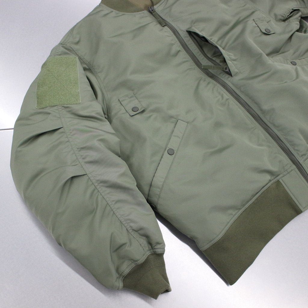 TECH REVERSIBLE MA-1 #SAGE [BW-27022W]