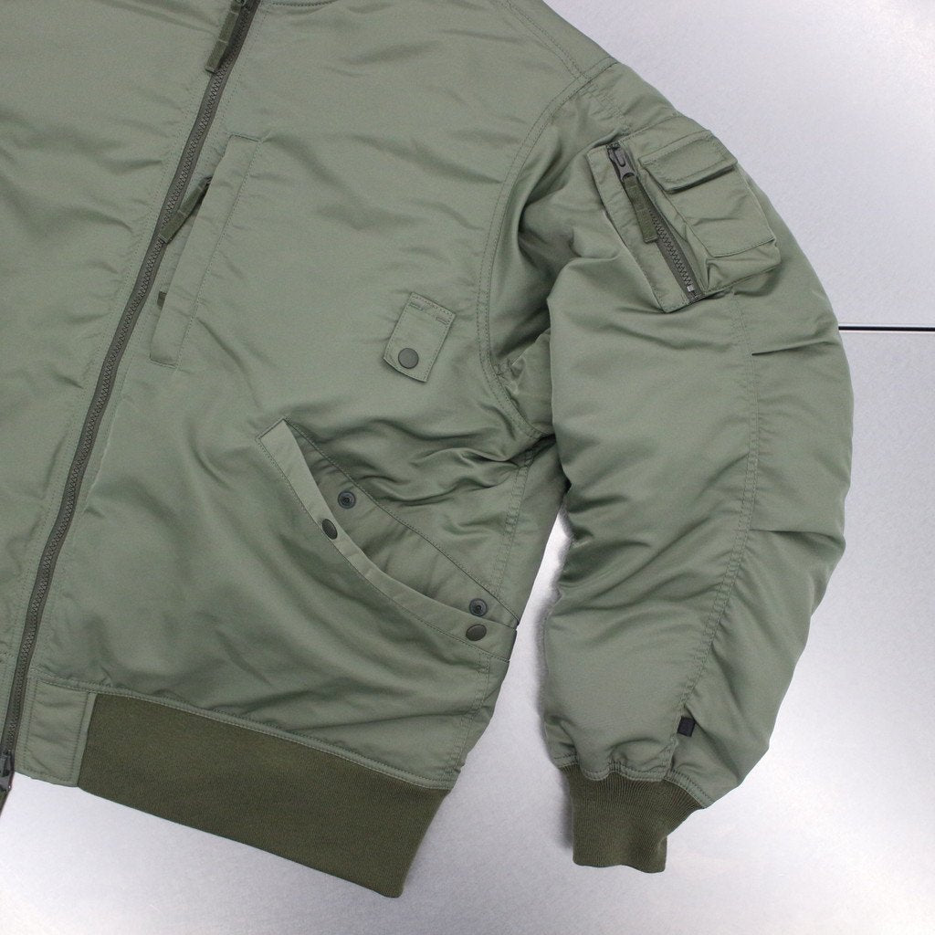 TECH REVERSIBLE MA-1 #SAGE [BW-27022W]