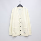 CLASSIC CARDIGAN -TYPE 1- #WHITE [22FW-WMK-KN03]