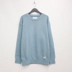 CLASSIC CREW NECK SWEATER -TYPE 1- #L-BLUE [22FW-WMK-KN01]