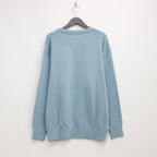 CLASSIC CREW NECK SWEATER -TYPE 1- #L-BLUE [22FW-WMK-KN01]