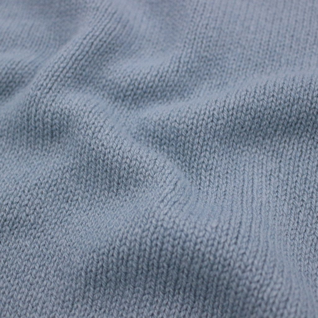 CLASSIC CREW NECK SWEATER -TYPE 1- #L-BLUE [22FW-WMK-KN01]